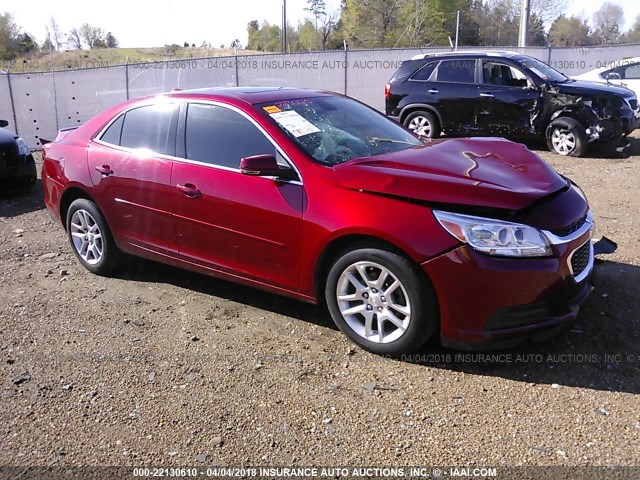 1G11C5SL5EF115187 - 2014 CHEVROLET MALIBU 1LT RED photo 1