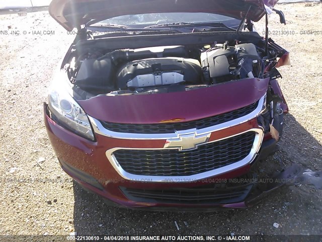 1G11C5SL5EF115187 - 2014 CHEVROLET MALIBU 1LT RED photo 10