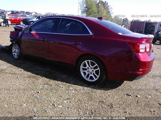 1G11C5SL5EF115187 - 2014 CHEVROLET MALIBU 1LT RED photo 3