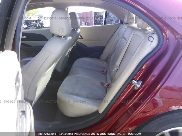 1G11C5SL5EF115187 - 2014 CHEVROLET MALIBU 1LT RED photo 8