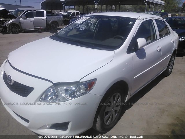 JTDBL40E79J044765 - 2009 TOYOTA COROLLA LE/XLE WHITE photo 2