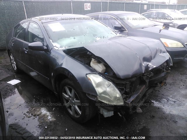 1N4BA41E74C925733 - 2004 NISSAN MAXIMA SE/SL GRAY photo 1