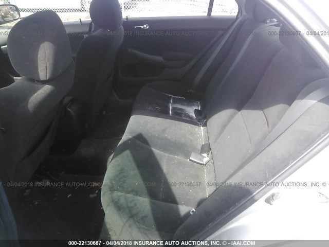 1HGCM55127A042711 - 2007 HONDA ACCORD VALUE SILVER photo 8