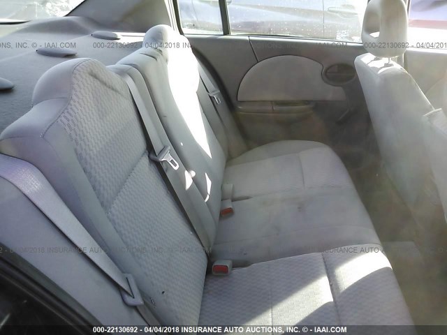1G8AJ58F47Z155822 - 2007 SATURN ION LEVEL 2 BURGUNDY photo 8