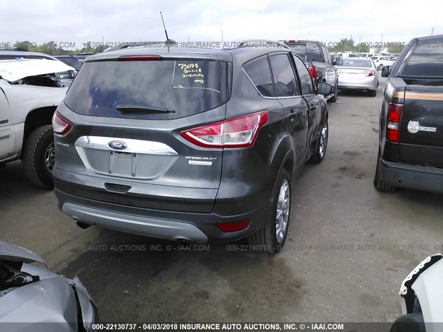 1FMCU0J91FUC35387 - 2015 FORD ESCAPE TITANIUM GRAY photo 4