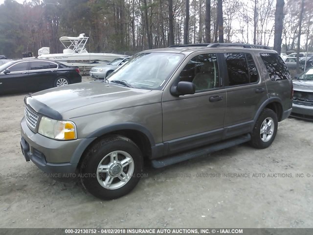 1FMZU63K93UA02642 - 2003 FORD EXPLORER XLT/XLT SPORT/NBX Champagne photo 2