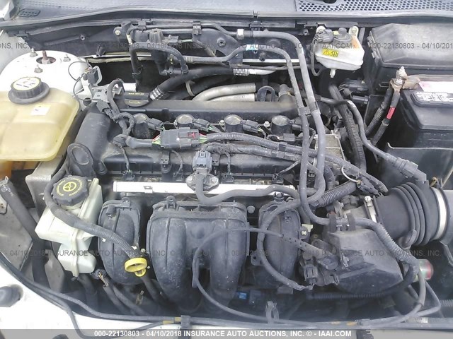 1FAHP34N97W152300 - 2007 FORD FOCUS ZX4/S/SE/SES 白色 照片 10