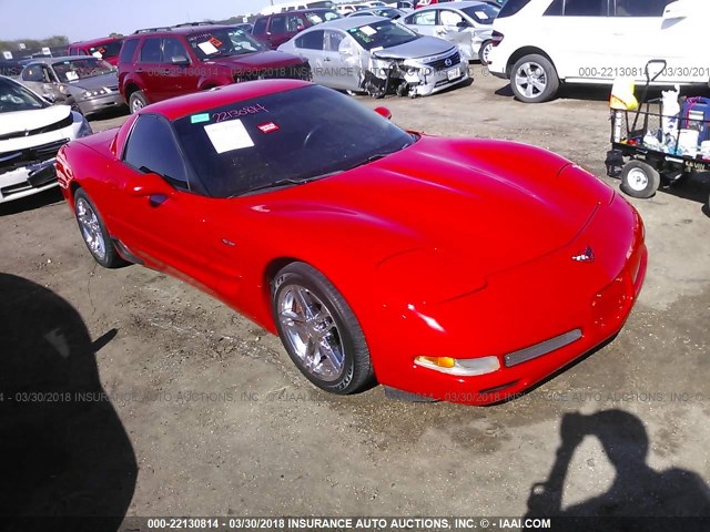 1G1YY12S925118854 - 2002 CHEVROLET CORVETTE Z06 RED photo 1