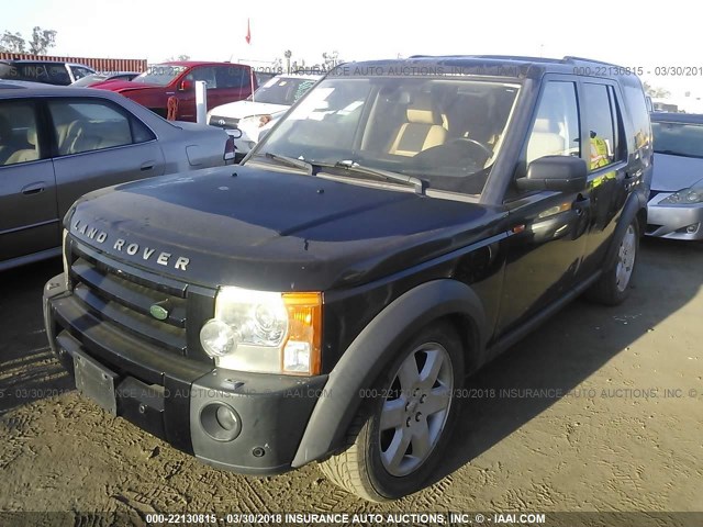 SALAG25426A409412 - 2006 LAND ROVER LR3 HSE BLACK photo 2