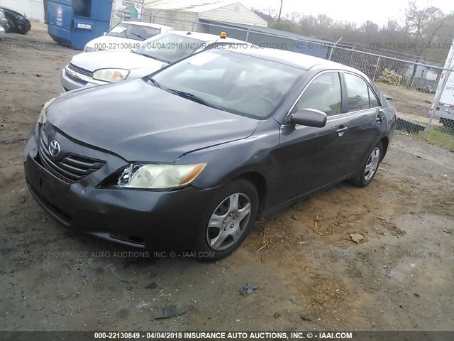 4T1BE46K09U810837 - 2009 TOYOTA CAMRY SE/LE/XLE GRAY photo 2