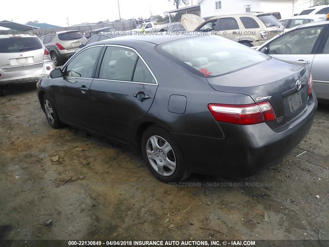 4T1BE46K09U810837 - 2009 TOYOTA CAMRY SE/LE/XLE GRAY photo 3