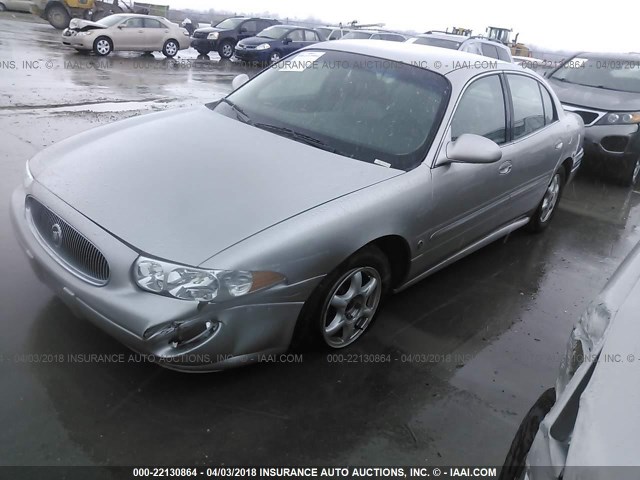 1G4HP52K844170708 - 2004 BUICK LESABRE CUSTOM SILVER photo 2