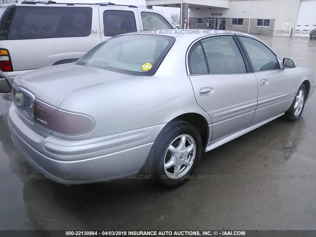 1G4HP52K844170708 - 2004 BUICK LESABRE CUSTOM SILVER photo 4