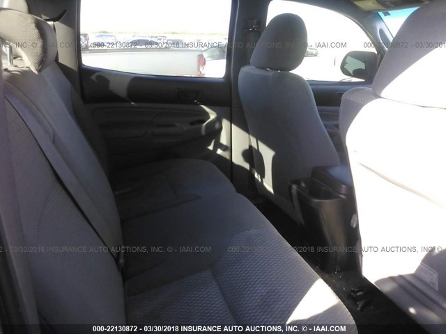 5TFJU4GN1FX086713 - 2015 TOYOTA TACOMA DOUBLE CAB PRERUNNER RED photo 8