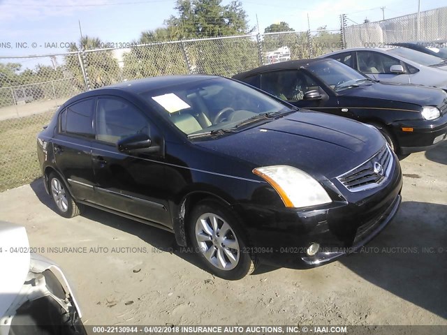 3N1AB6AP7BL640762 - 2011 NISSAN SENTRA 2.0/2.0S/SR/2.0SL BLACK photo 1