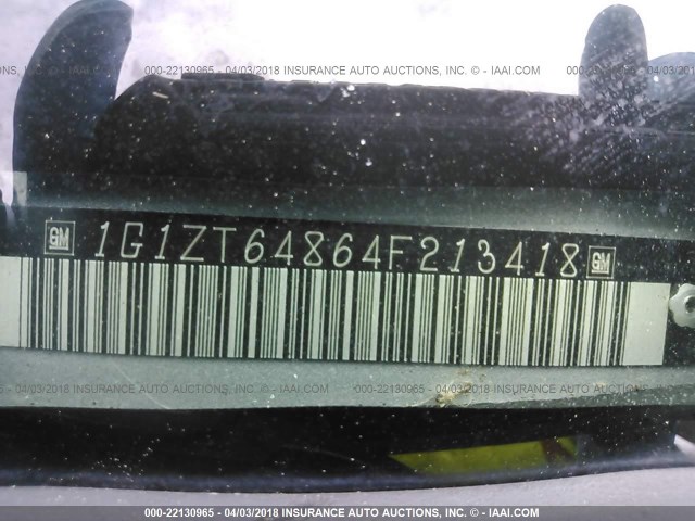 1G1ZT64864F213418 - 2004 CHEVROLET MALIBU MAXX LS SILVER photo 9