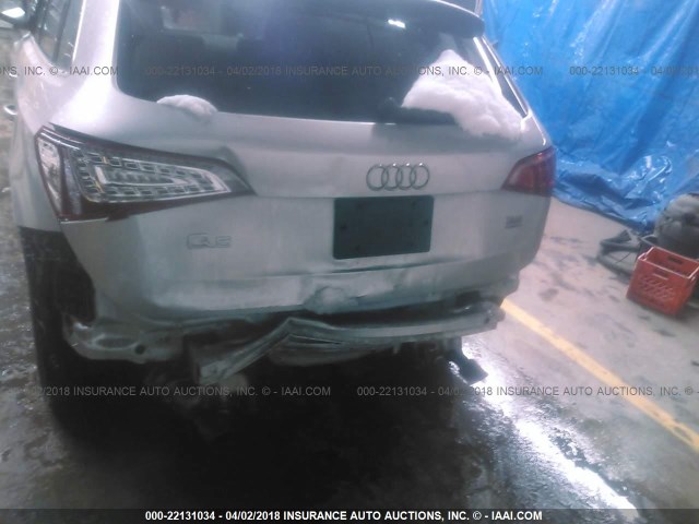 WA1KK78R09A023536 - 2009 AUDI Q5 3.2 SILVER photo 6