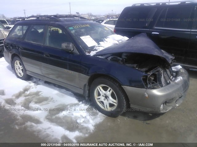 4S3BH675737603173 - 2003 SUBARU LEGACY OUTBACK AWP 蓝色 照片 1