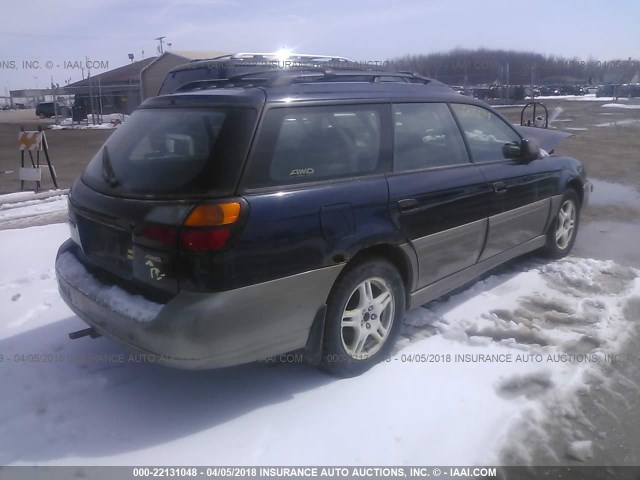 4S3BH675737603173 - 2003 SUBARU LEGACY OUTBACK AWP 蓝色 照片 4