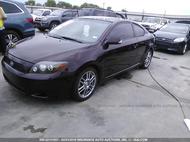 JTKDE3B74A0302643 - 2010 TOYOTA SCION TC 紫色 照片 2