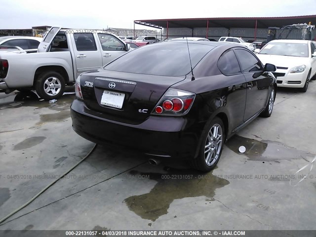 JTKDE3B74A0302643 - 2010 TOYOTA SCION TC 紫色 照片 4