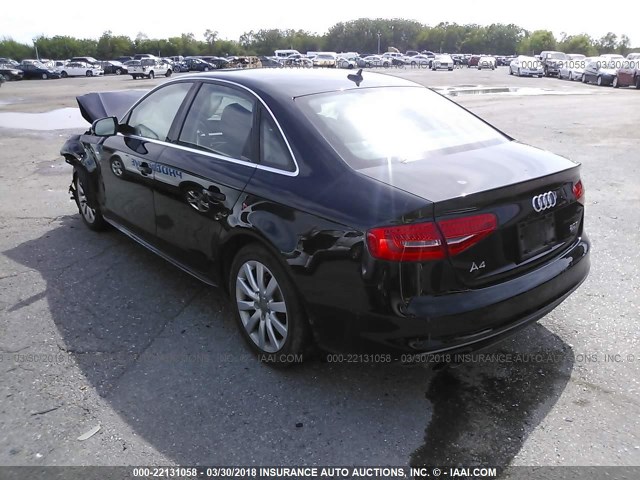 WAUBFAFLXFN043042 - 2015 AUDI A4 PREMIUM BLACK photo 3