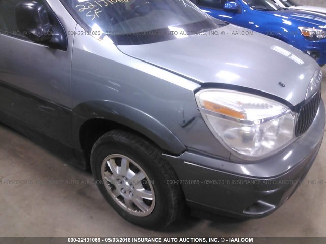 3G5DA03E44S550541 - 2004 BUICK RENDEZVOUS CX/CXL SILVER photo 6