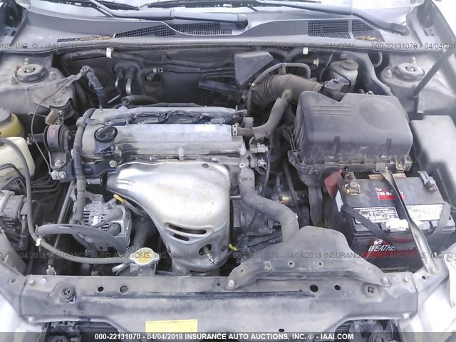 4T1BE32K42U068108 - 2002 TOYOTA CAMRY LE/XLE/SE BLACK photo 10