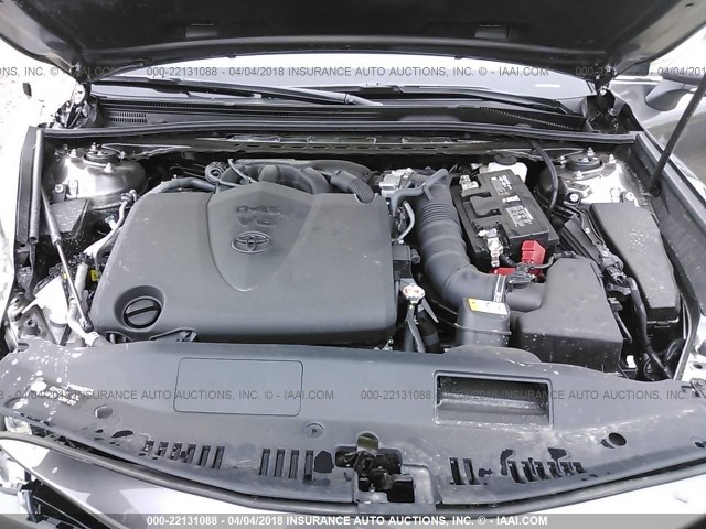 4T1BZ1HK3JU006813 - 2018 TOYOTA CAMRY XSE/XLE Boz foto 10