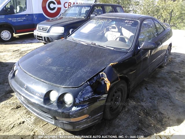 JH4DC4447RS045028 - 1994 ACURA INTEGRA RS BLACK photo 2