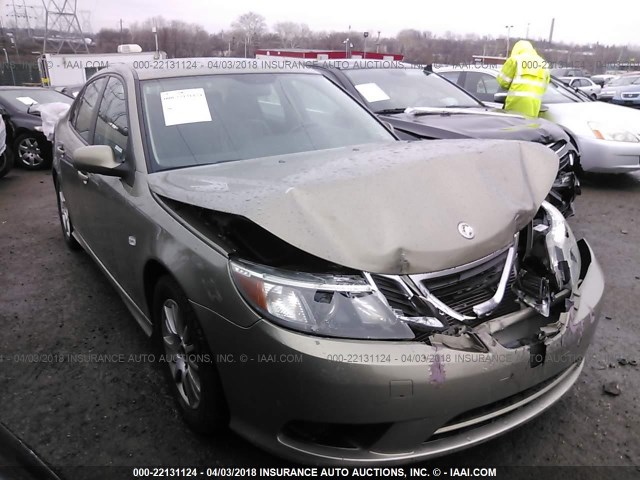 YS3FB49Y681133705 - 2008 SAAB 9-3 2.0T GREEN photo 1