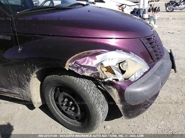 3C4FY48B03T506659 - 2003 CHRYSLER PT CRUISER CLASSIC PURPLE photo 6