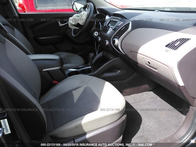 KM8JU3AC7DU759838 - 2013 HYUNDAI TUCSON GLS/LIMITED 黑色 照片 5