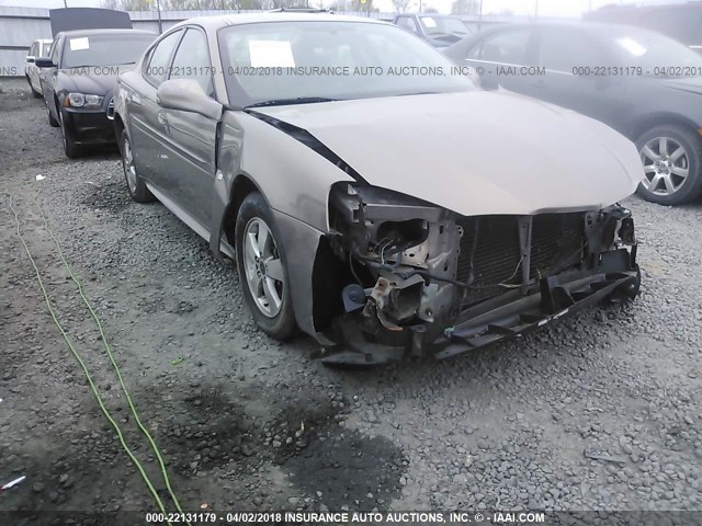 2G2WP552861236992 - 2006 PONTIAC GRAND PRIX BROWN photo 1