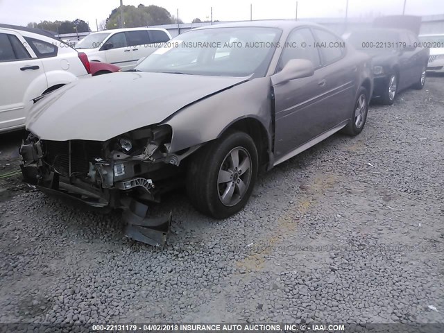2G2WP552861236992 - 2006 PONTIAC GRAND PRIX BROWN photo 2