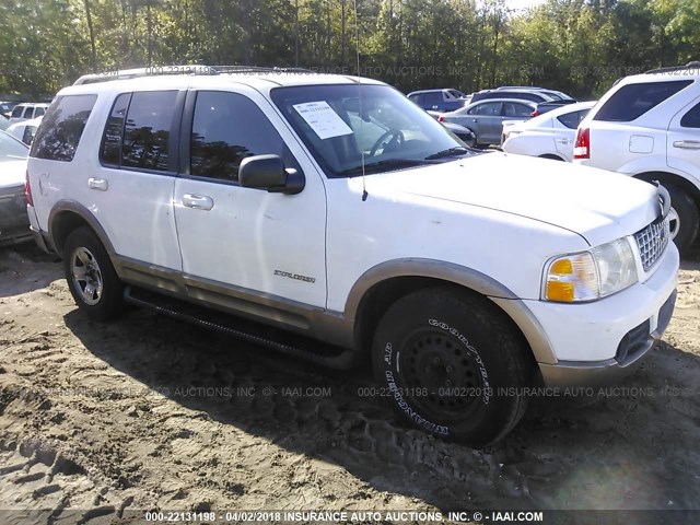 1FMDU64E32UA82523 - 2002 FORD EXPLORER EDDIE BAUER WHITE photo 1