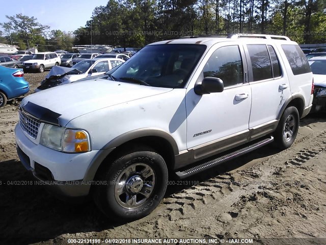 1FMDU64E32UA82523 - 2002 FORD EXPLORER EDDIE BAUER WHITE photo 2