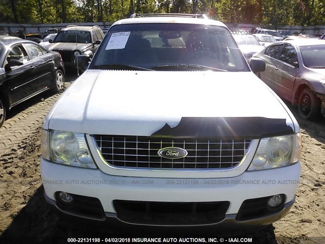 1FMDU64E32UA82523 - 2002 FORD EXPLORER EDDIE BAUER WHITE photo 6