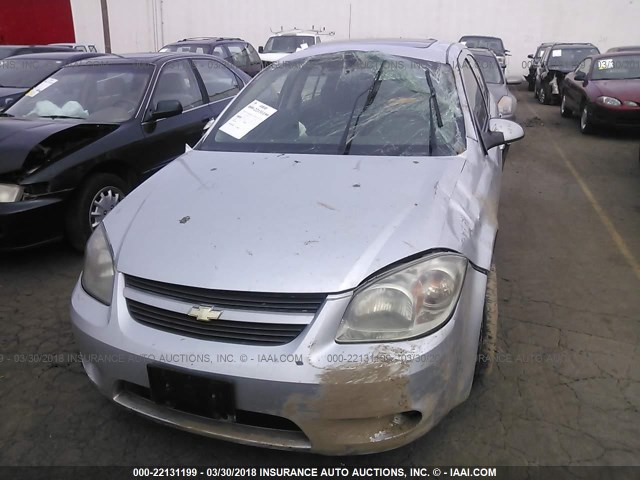 1G1AF5F59A7205501 - 2010 CHEVROLET COBALT 2LT SILVER photo 6