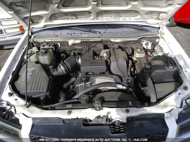 1GCCS19E478158283 - 2007 CHEVROLET COLORADO WHITE photo 10