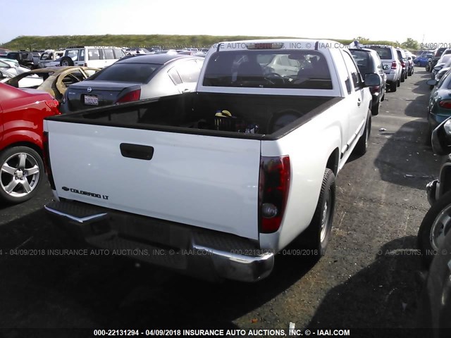 1GCCS19E478158283 - 2007 CHEVROLET COLORADO WHITE photo 4