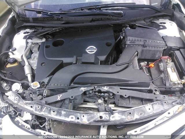 1N4AL3AP9EN219029 - 2014 NISSAN ALTIMA 2.5/S/SV/SL WHITE photo 10