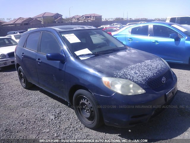 2T1KR32E43C064545 - 2003 TOYOTA COROLLA MATRIX XR BLUE photo 1