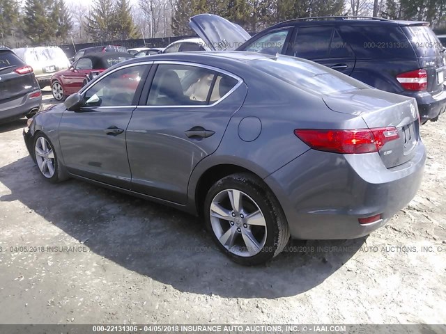 19VDE1F52EE001413 - 2014 ACURA ILX 20 PREMIUM GRAY photo 3