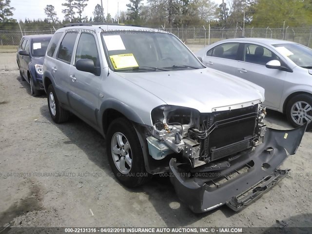 4F2YZ02Z45KM54817 - 2005 MAZDA TRIBUTE I SILVER photo 1