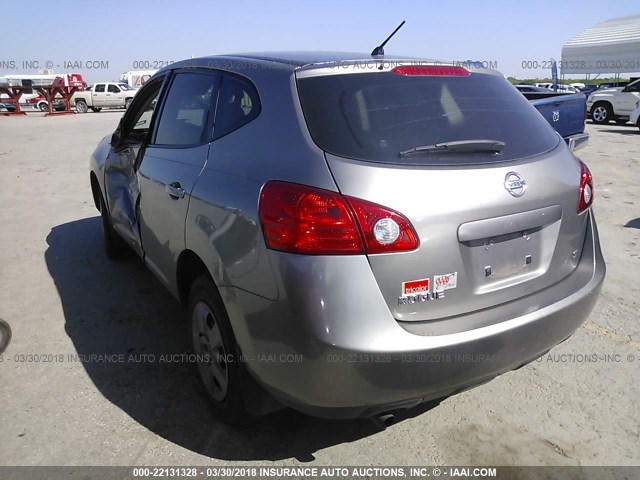JN8AS58T39W045460 - 2009 NISSAN ROGUE S/SL GOLD photo 3