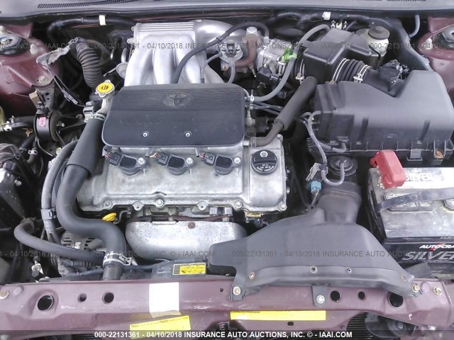 4T1BF30K22U012569 - 2002 TOYOTA CAMRY LE/XLE/SE 红色 照片 10