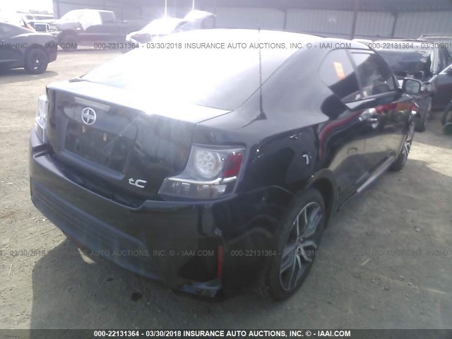 JTKJF5C79E3088067 - 2014 TOYOTA SCION TC 黑色 照片 4
