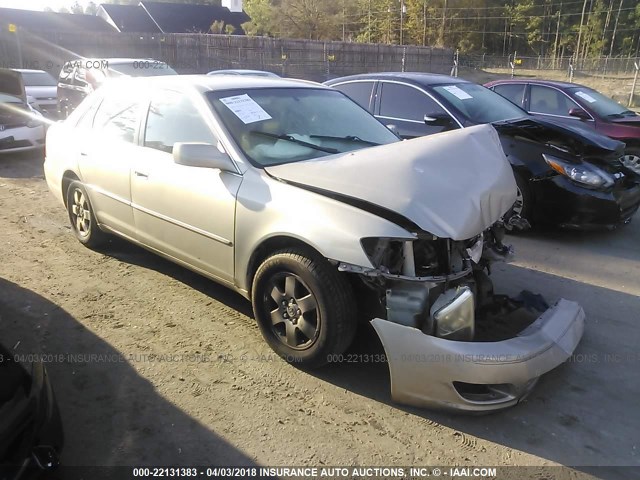 4T1BF28B3YU047144 - 2000 TOYOTA AVALON XL/XLS BEIGE photo 1