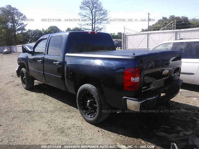 3GCPCSE07CG171838 - 2012 CHEVROLET SILVERADO C1500 LT BLUE photo 3